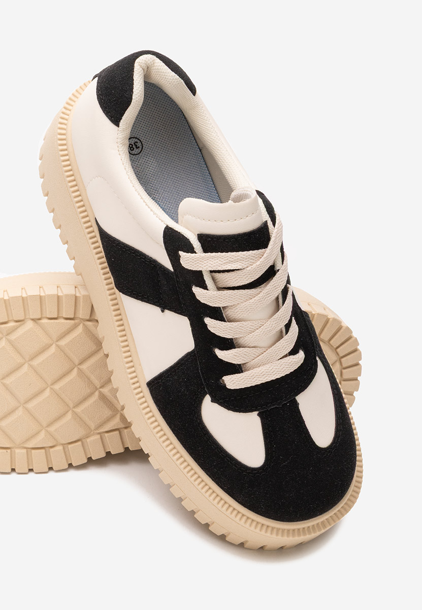Sneakers cu platformă Michele negri