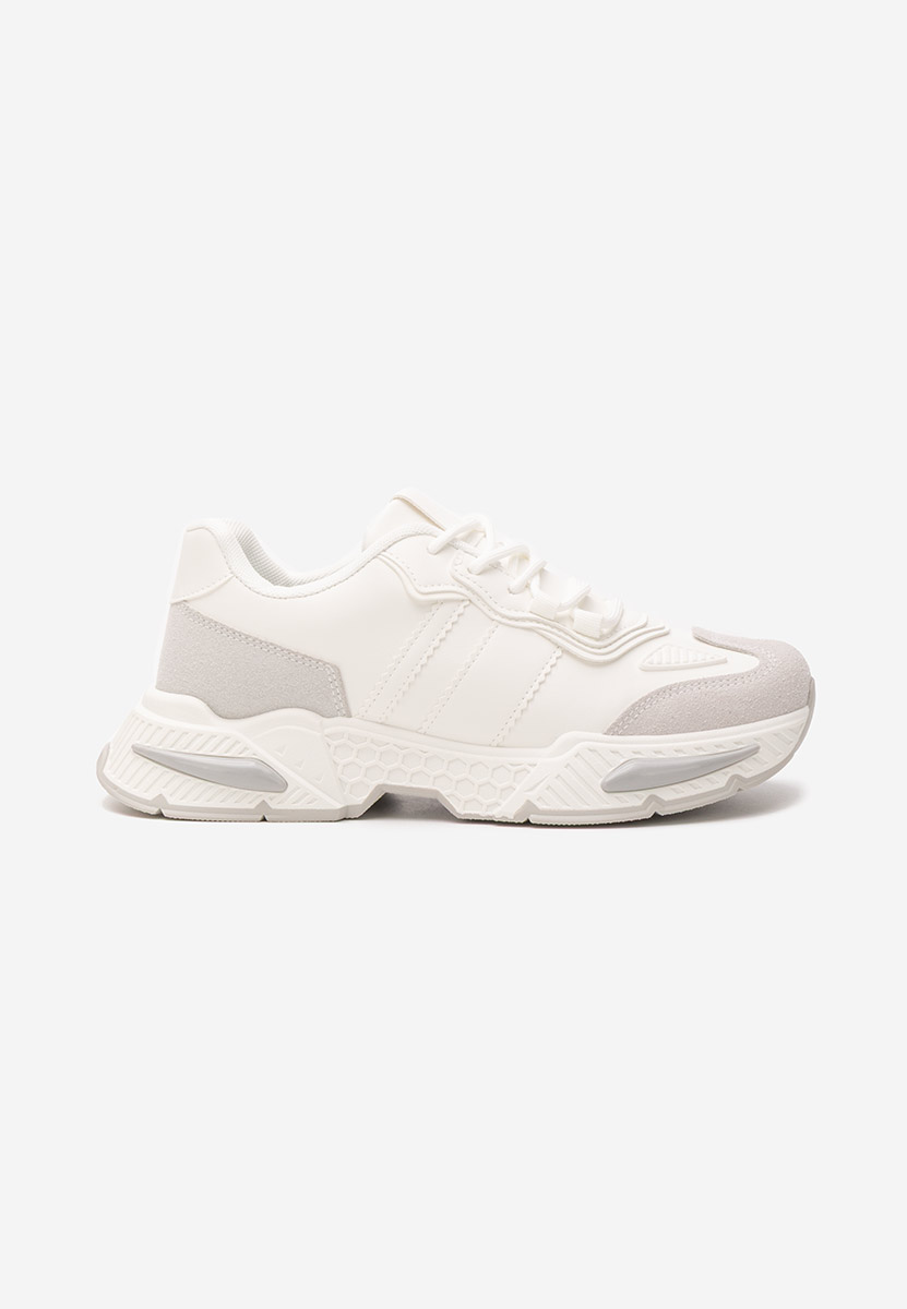 Sneakers dama Elna albi