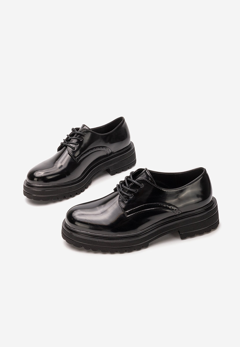 Pantofi oxford dama Danina V2 negri