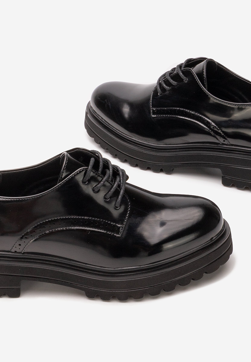 Pantofi oxford dama Danina V2 negri