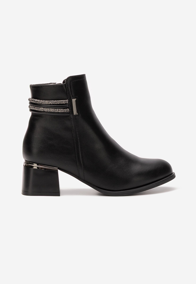 Botine elegante Amanda V2 negre