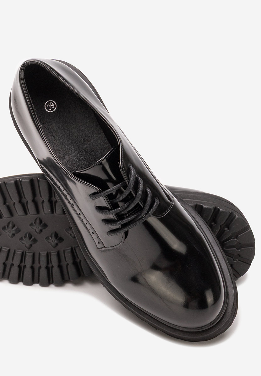 Pantofi oxford dama Danina V2 negri