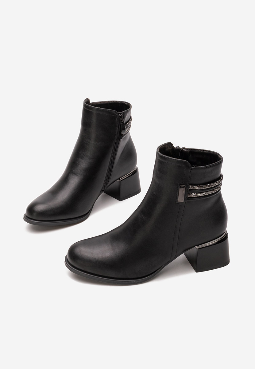 Botine elegante Amanda V2 negre