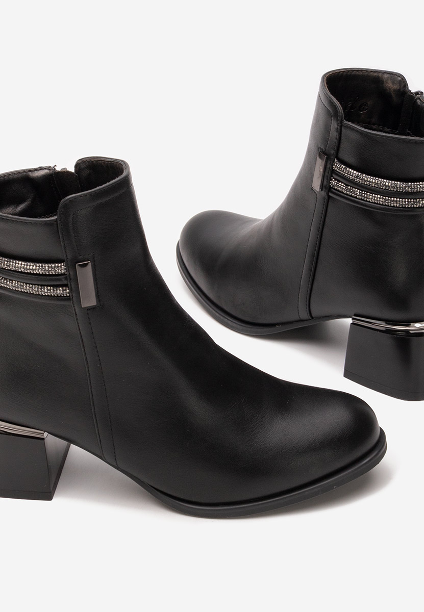 Botine elegante Amanda V2 negre