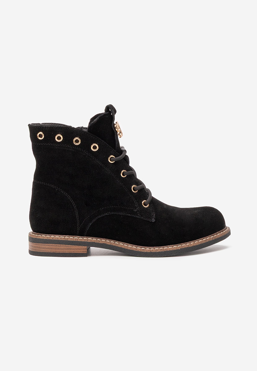 Ghete dama piele Farelia negre