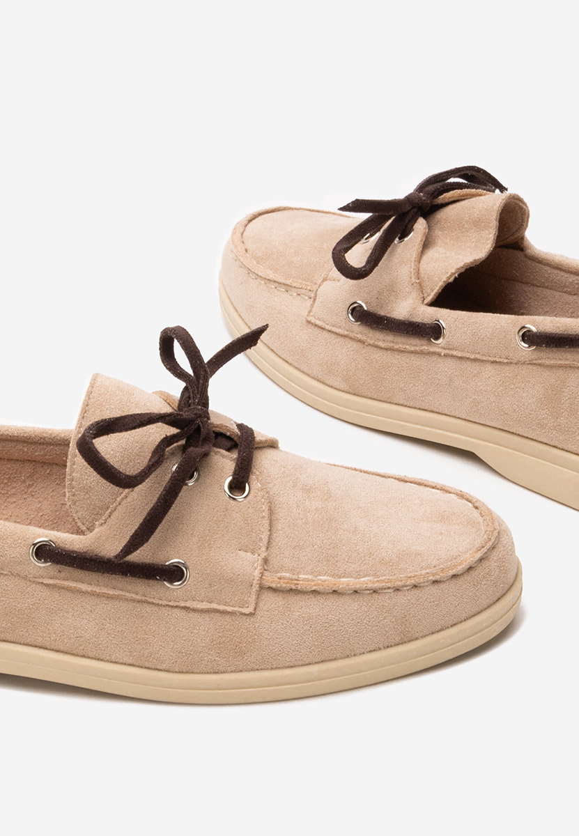 Pantofi casual dama Laelia bej