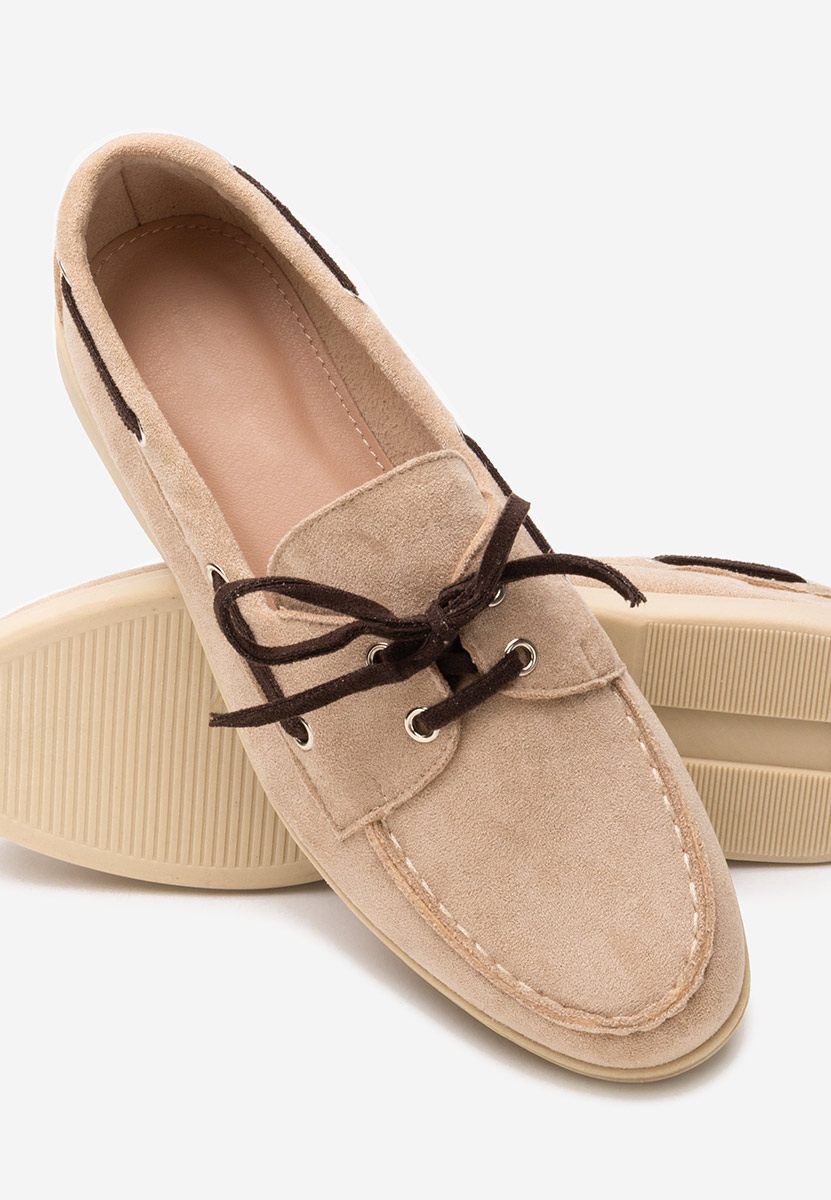 Pantofi casual dama Laelia bej