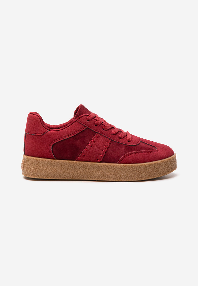 Sneakers dama Biania rosii