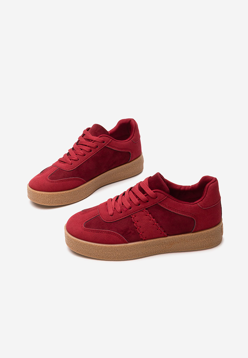 Sneakers dama Biania rosii