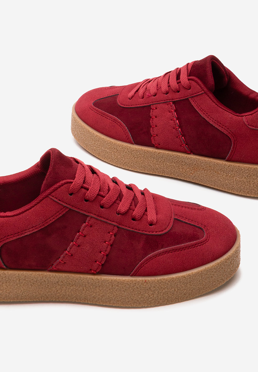 Sneakers dama Biania rosii