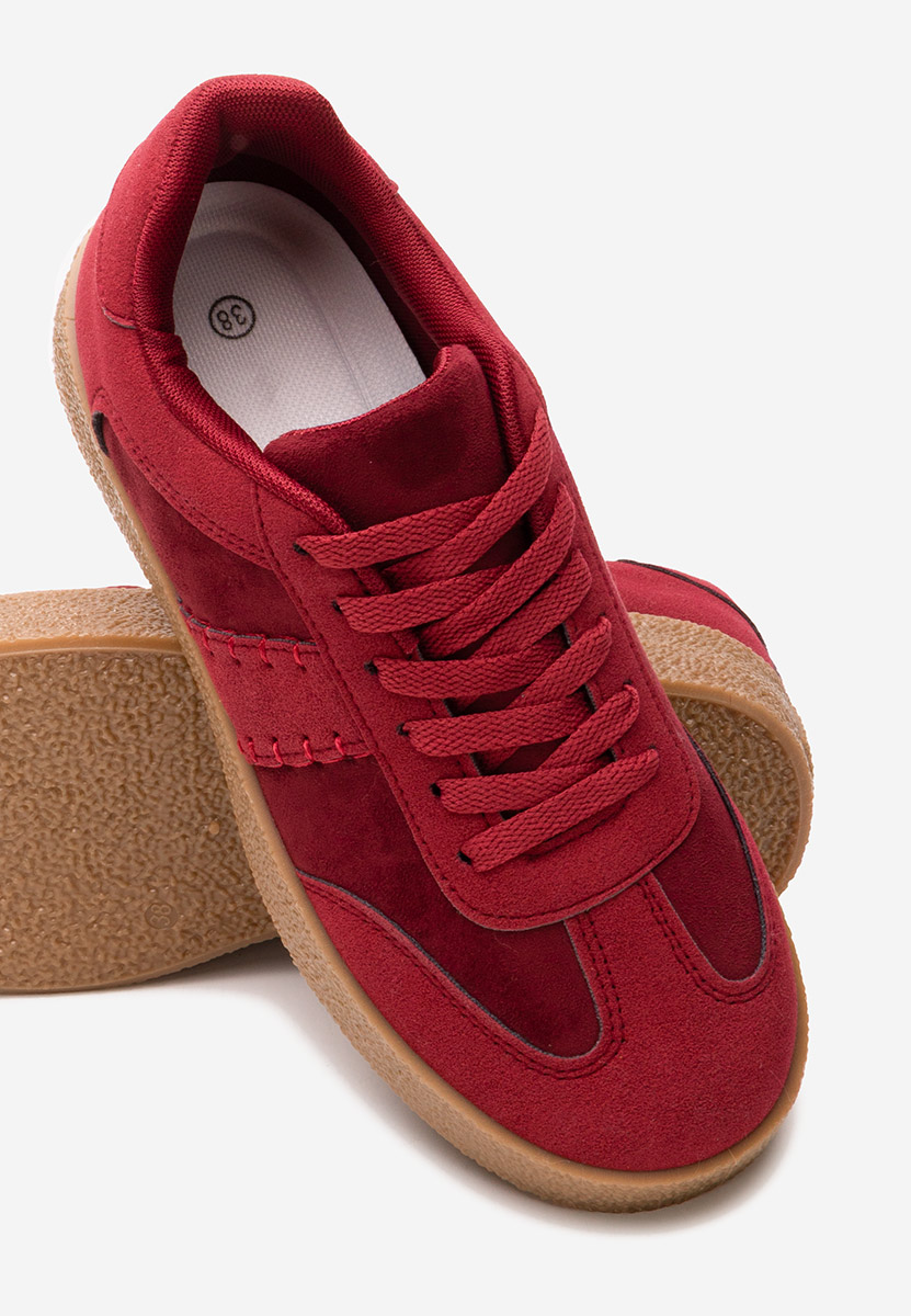 Sneakers dama Biania rosii