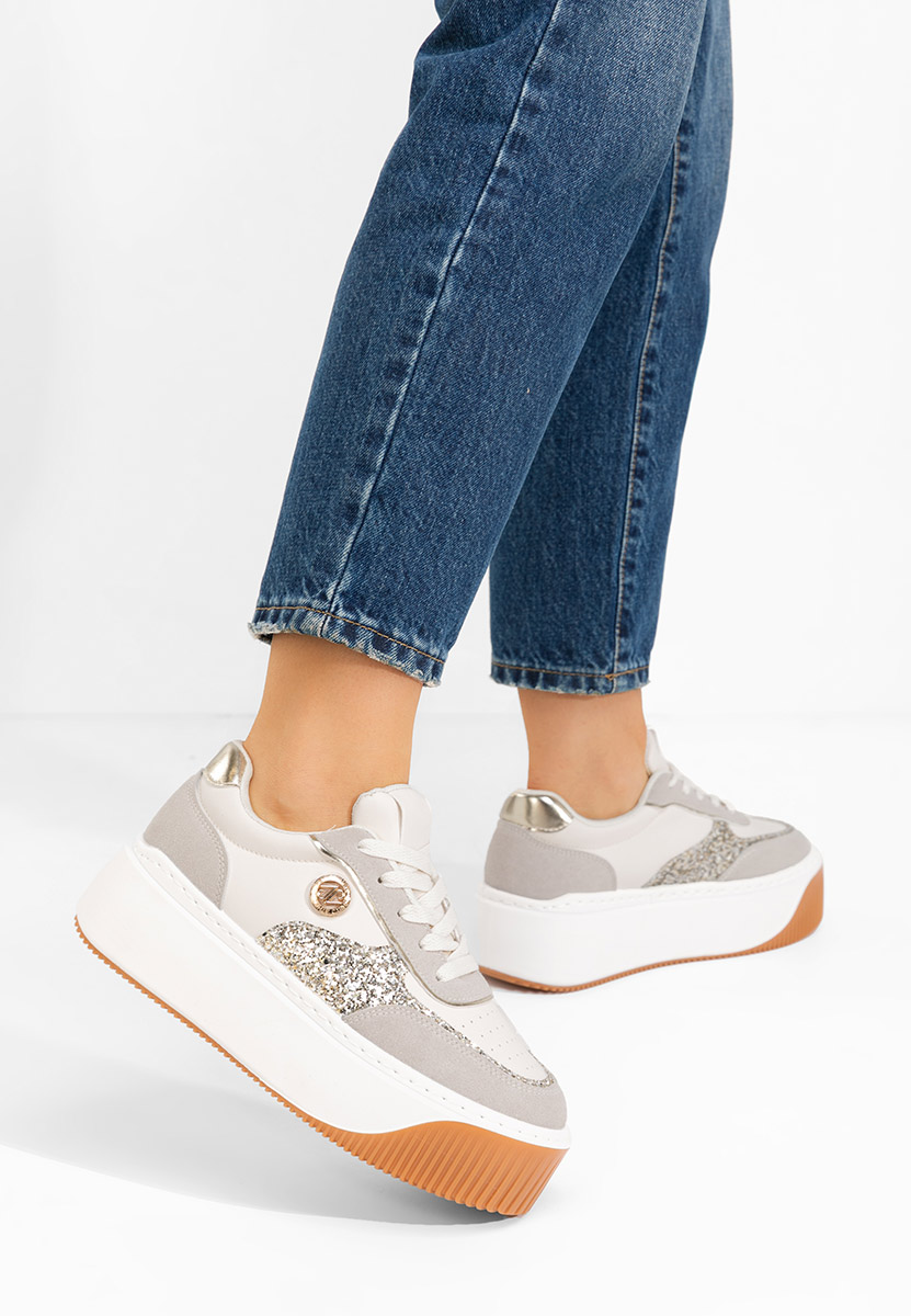 Sneakers cu platforma Verlene bej