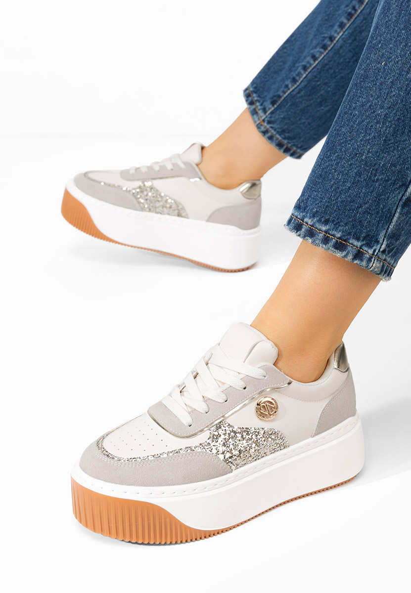 Sneakers cu platforma Verlene bej