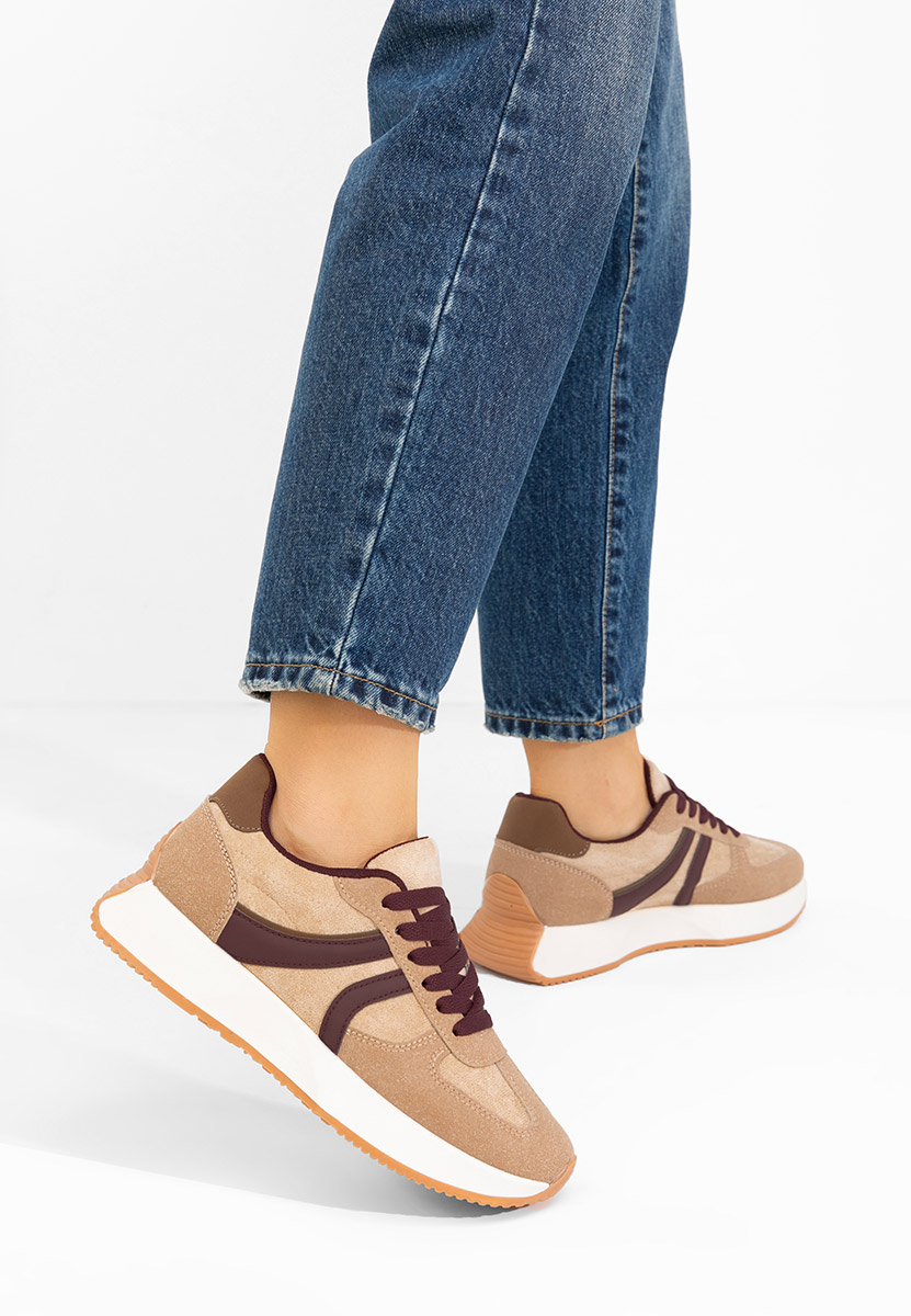 Sneakers dama Caragea maro