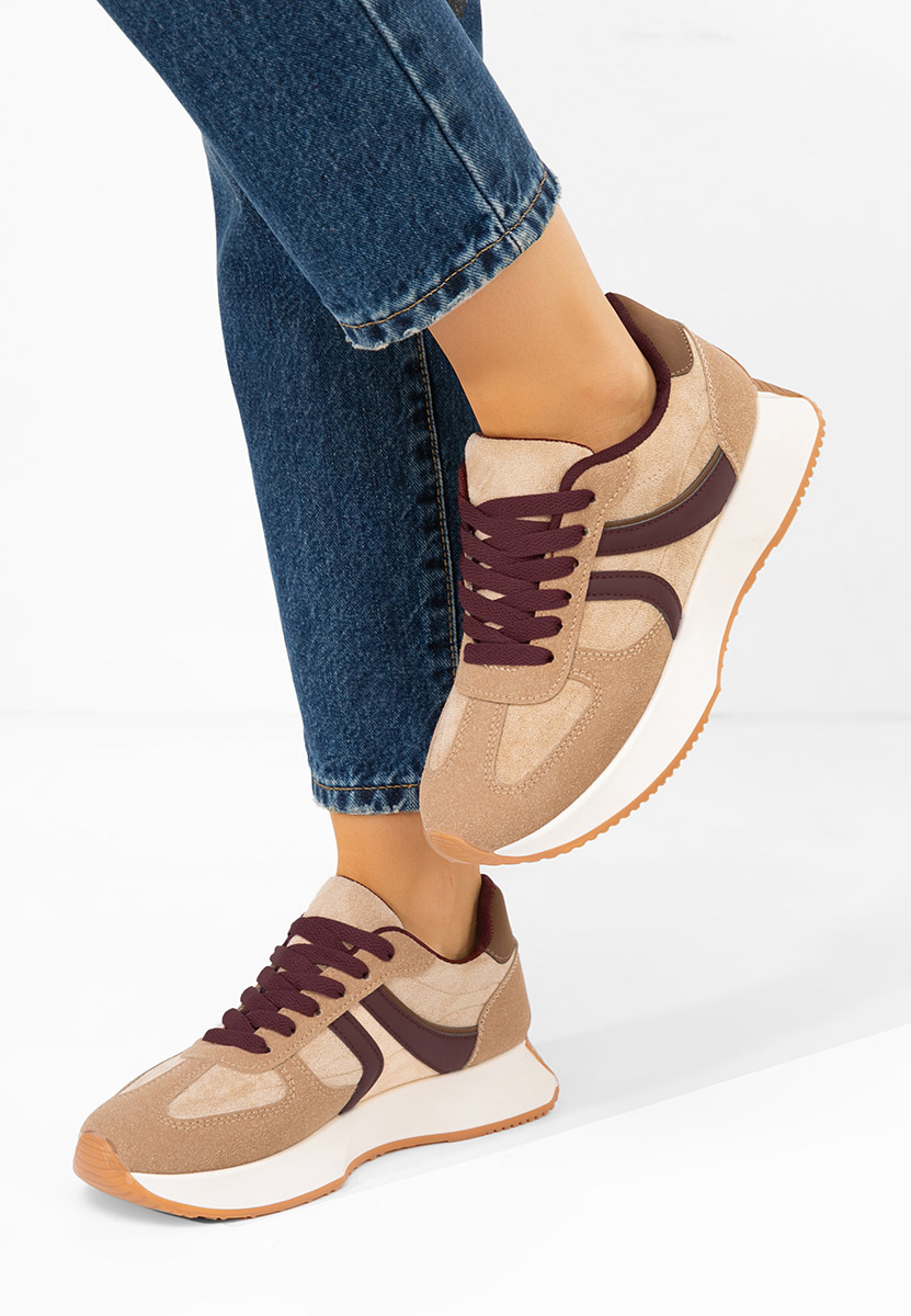 Sneakers dama Caragea maro