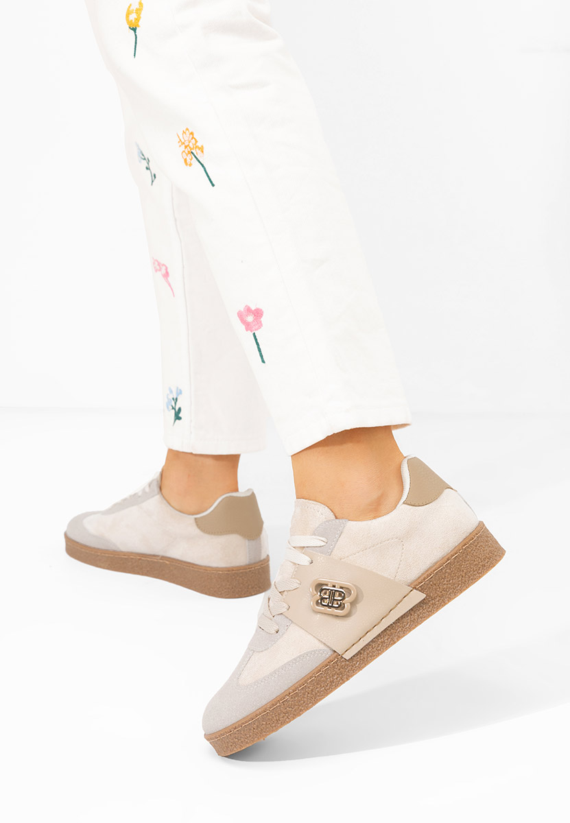 Sneakers dama Kathea bej