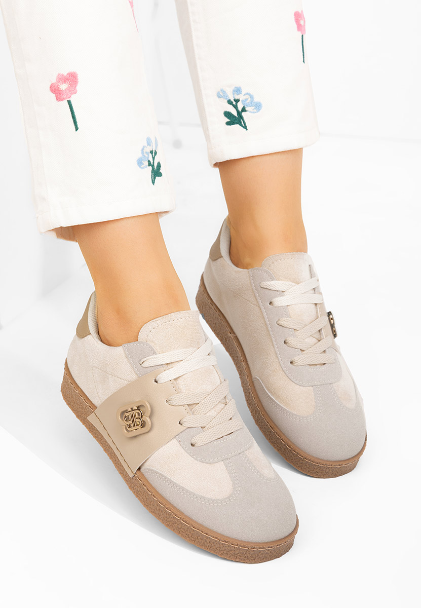 Sneakers dama Kathea bej