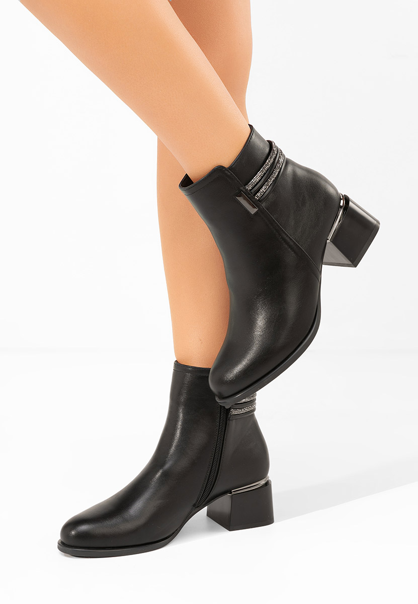 Botine elegante Amanda V2 negre