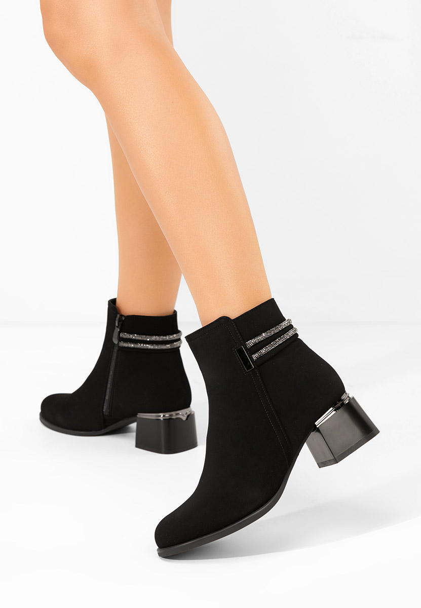 Botine elegante Amanda negre