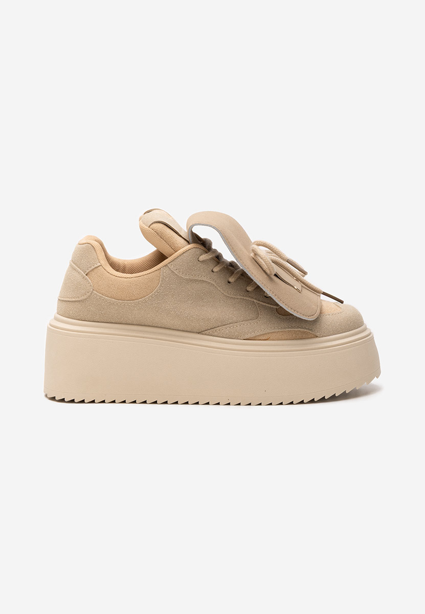 Sneakers cu platformă Oliveia kaki