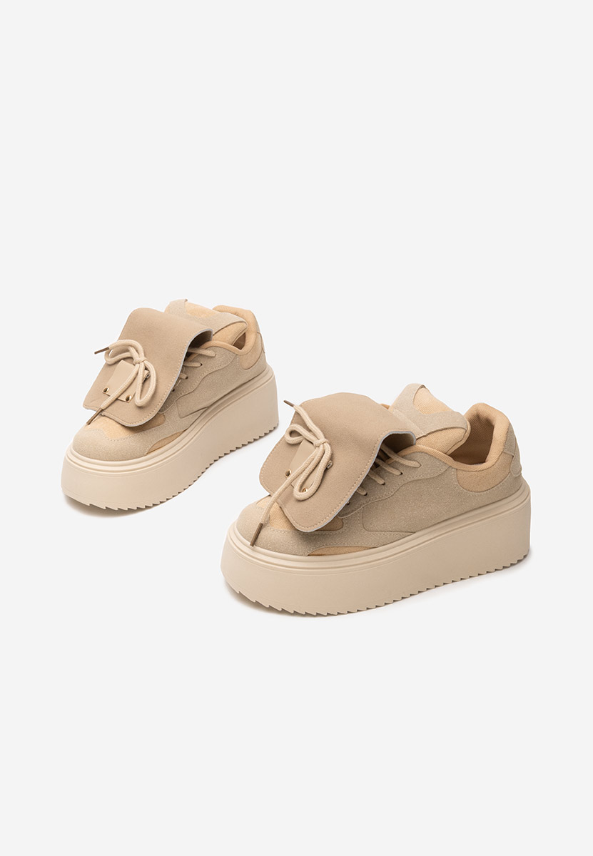 Sneakers cu platformă Oliveia kaki