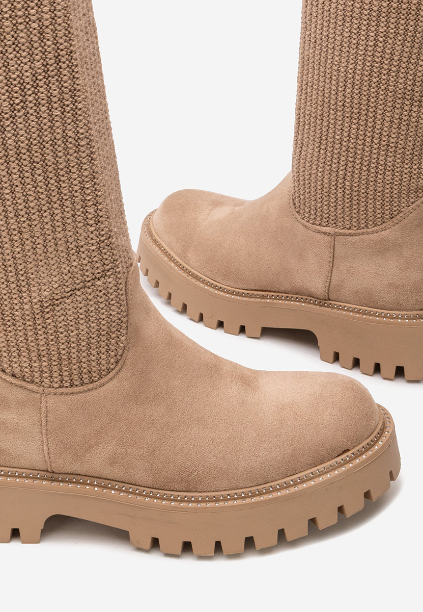 Cizme tip soseta Zorina V2 kaki