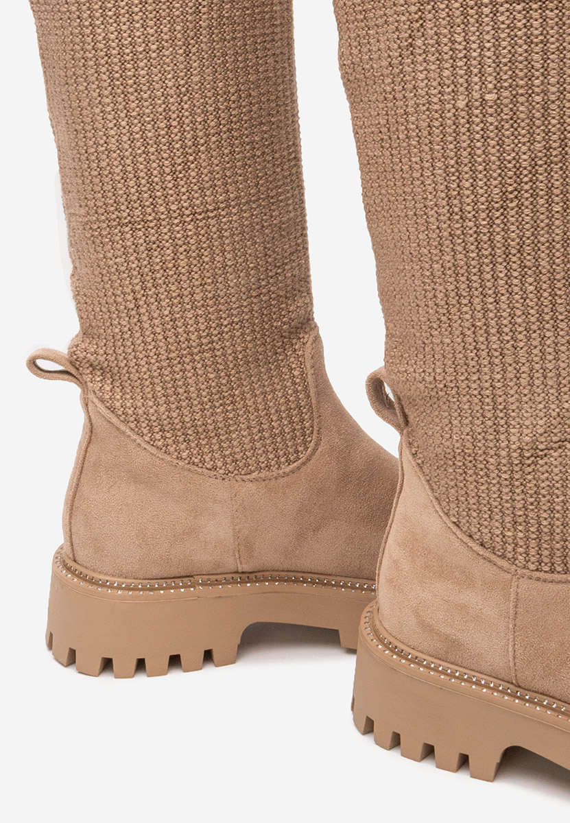 Cizme tip soseta Zorina V2 kaki