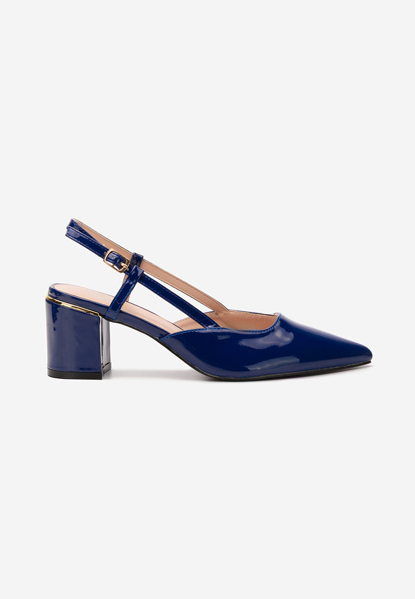 Pantofi slingback Marla navy