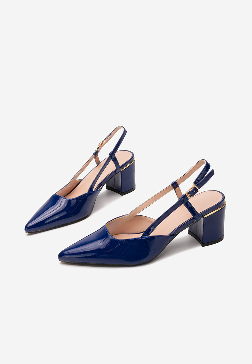 Pantofi slingback Marla navy