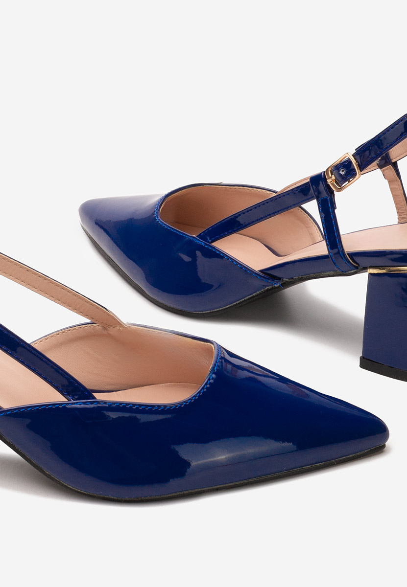 Pantofi slingback Marla navy