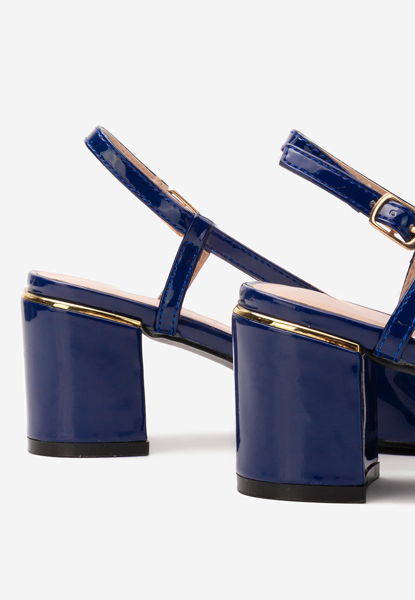 Pantofi slingback Marla navy