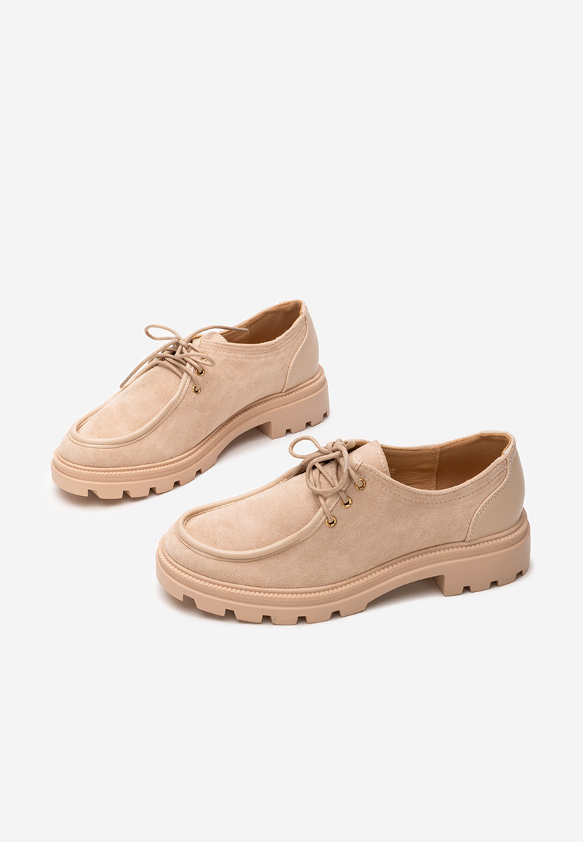Pantofi casual dama Seliora bej