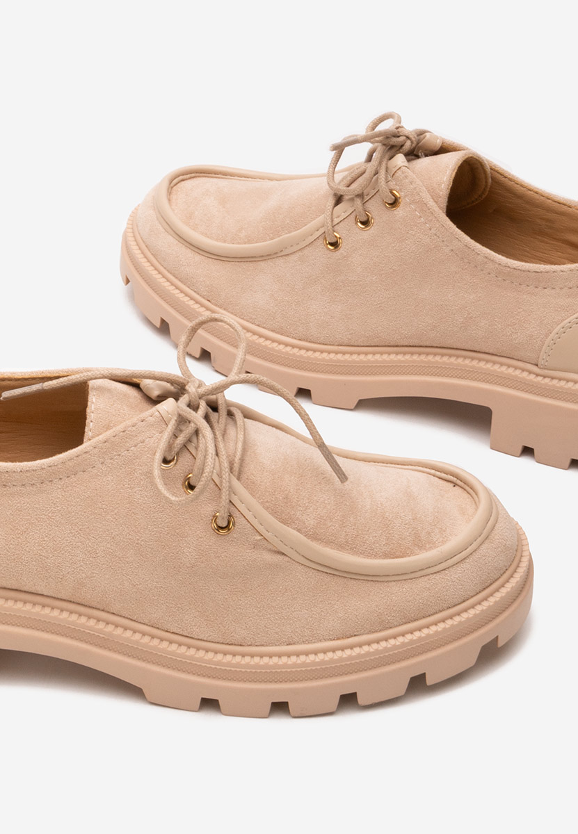 Pantofi casual dama Seliora bej