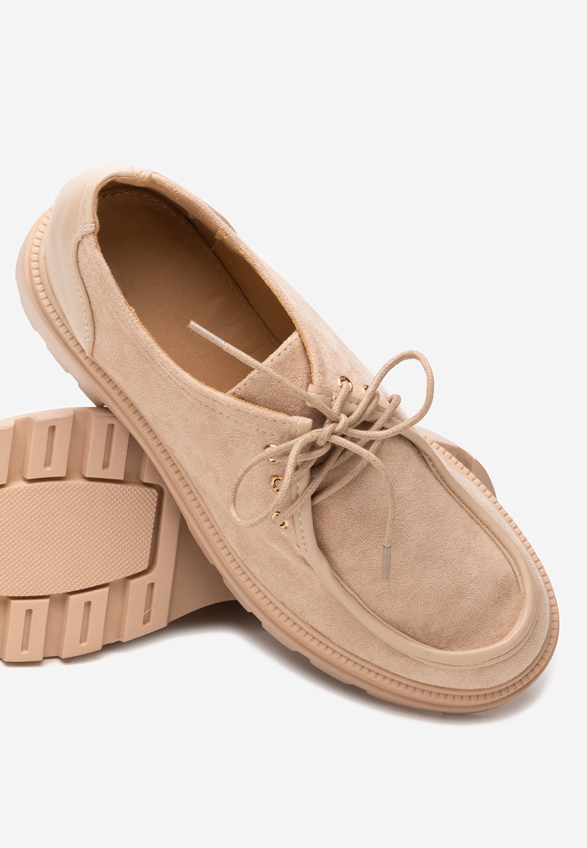 Pantofi casual dama Seliora bej