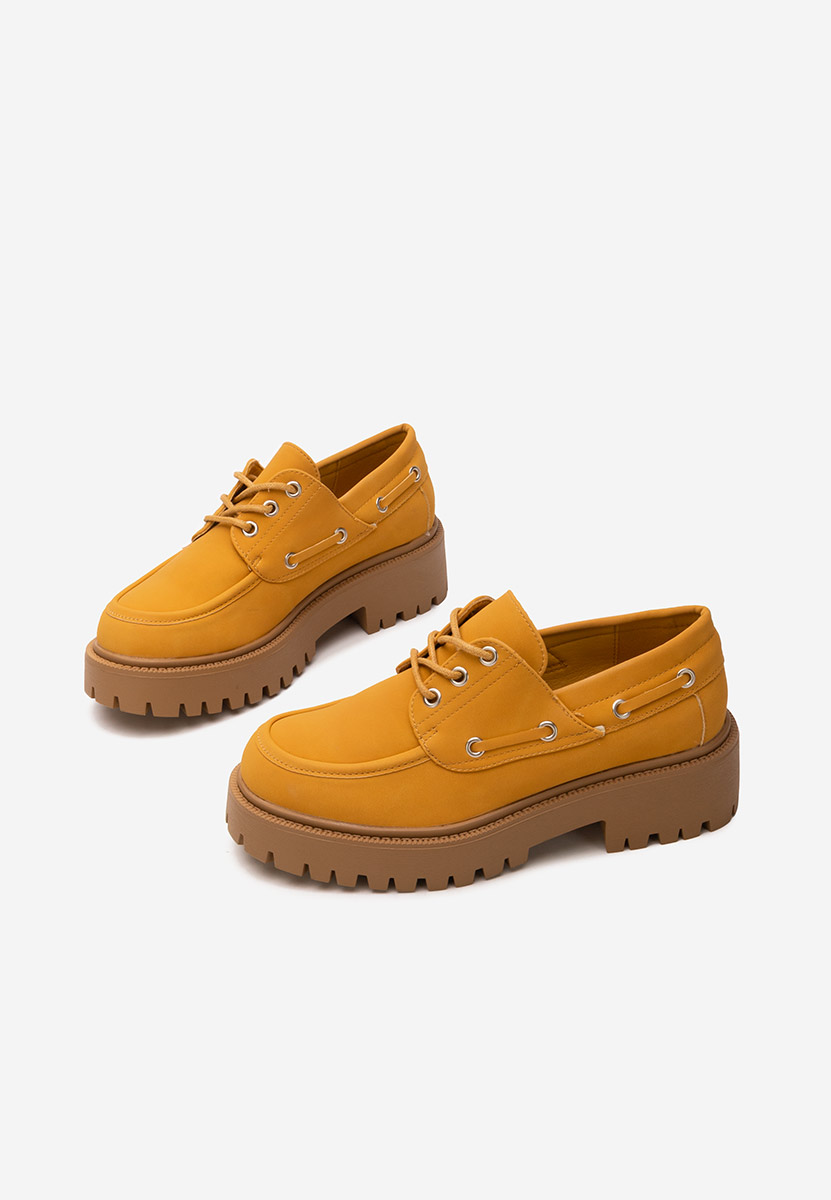 Pantofi casual dama Plumia galbeni