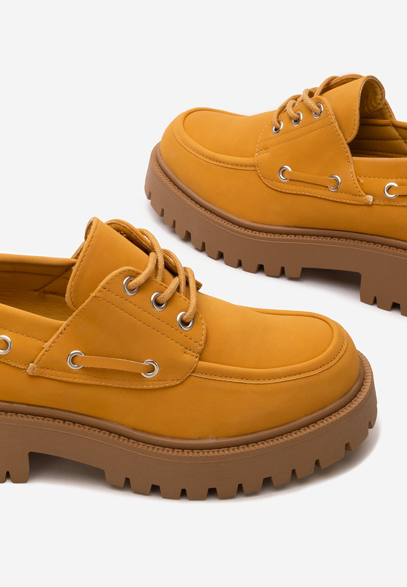 Pantofi casual dama Plumia galbeni