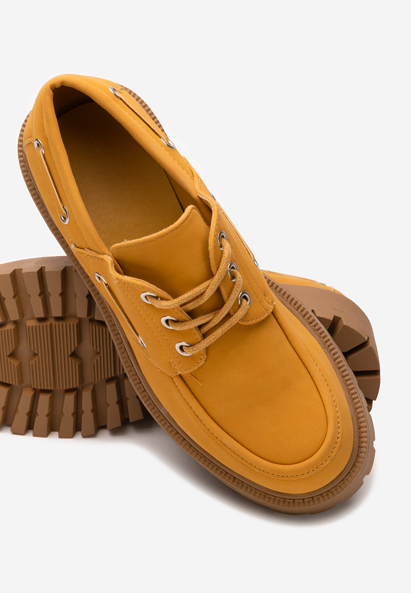 Pantofi casual dama Plumia galbeni