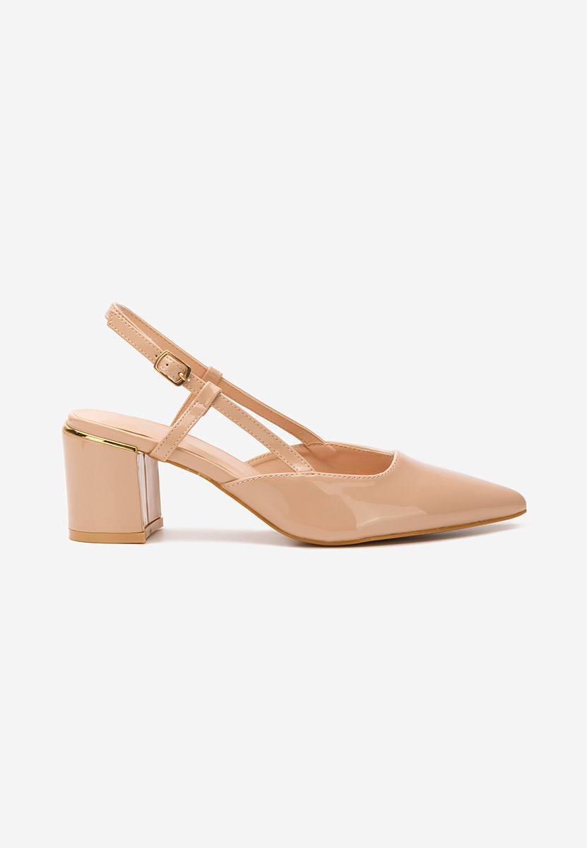 Pantofi slingback Marla bej