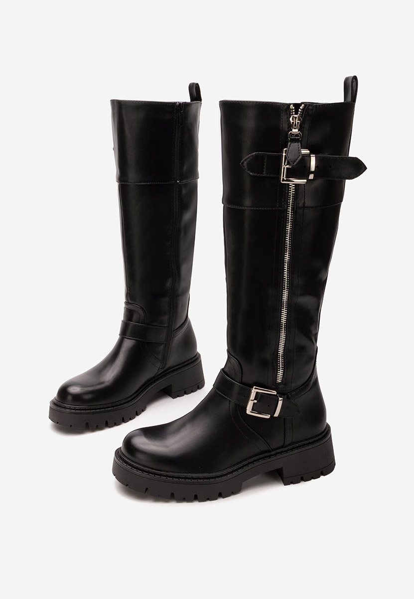 Cizme dama Pavora negre