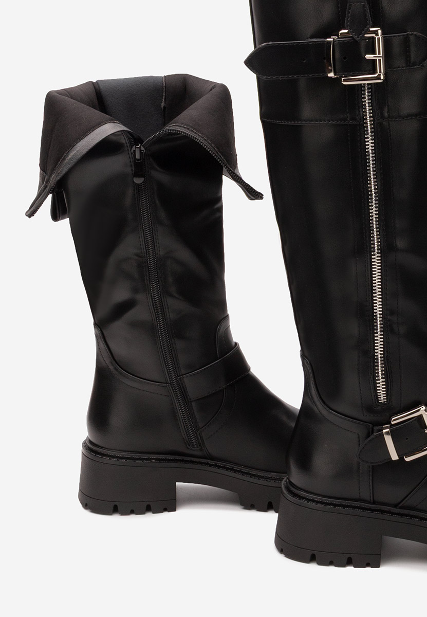 Cizme dama Pavora negre