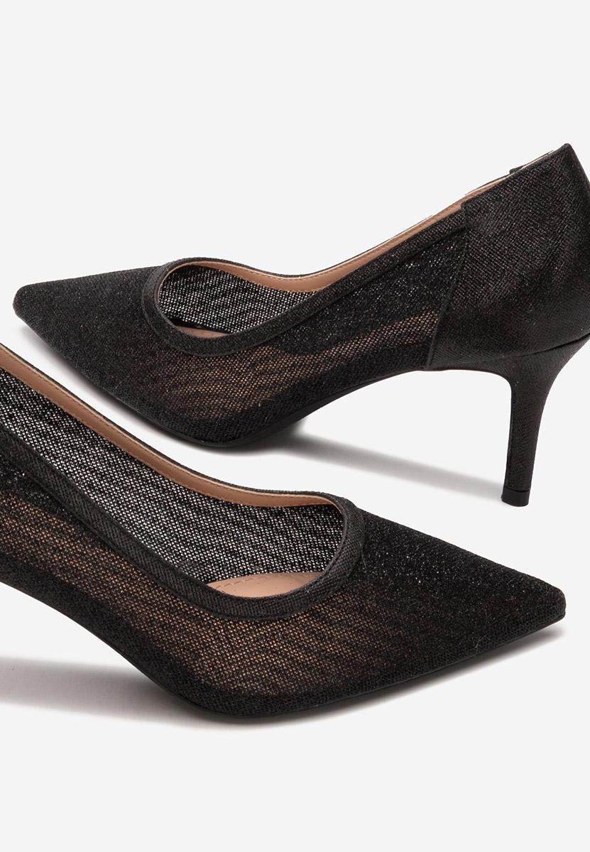 Pantofi stiletto Nidela negri