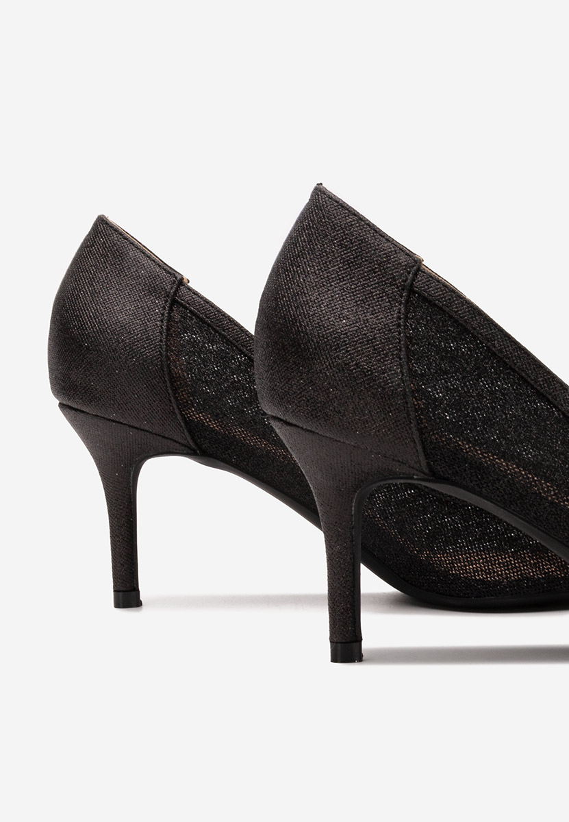 Pantofi stiletto Nidela negri