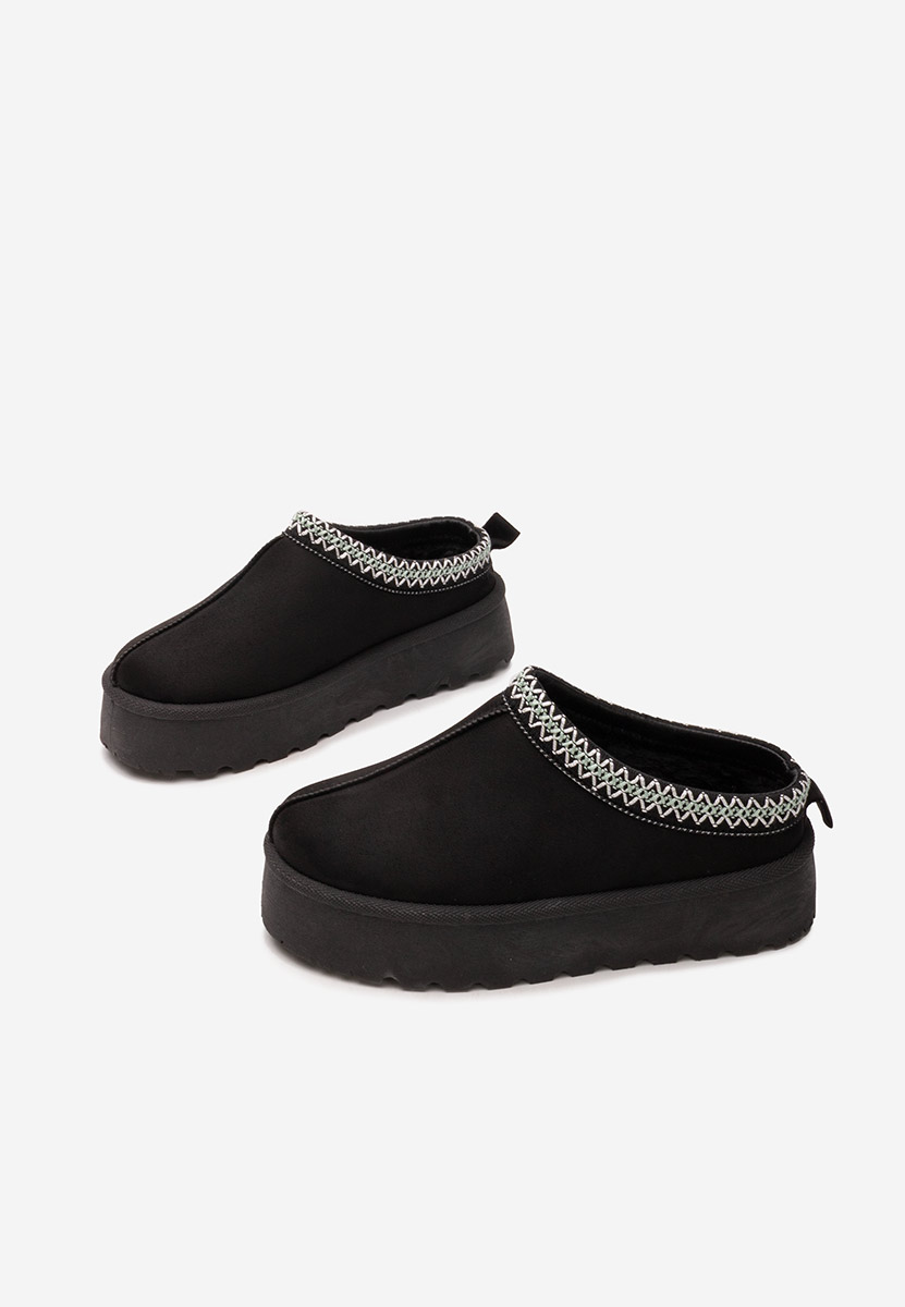 Papuci cu platformă Esmie V5 negri