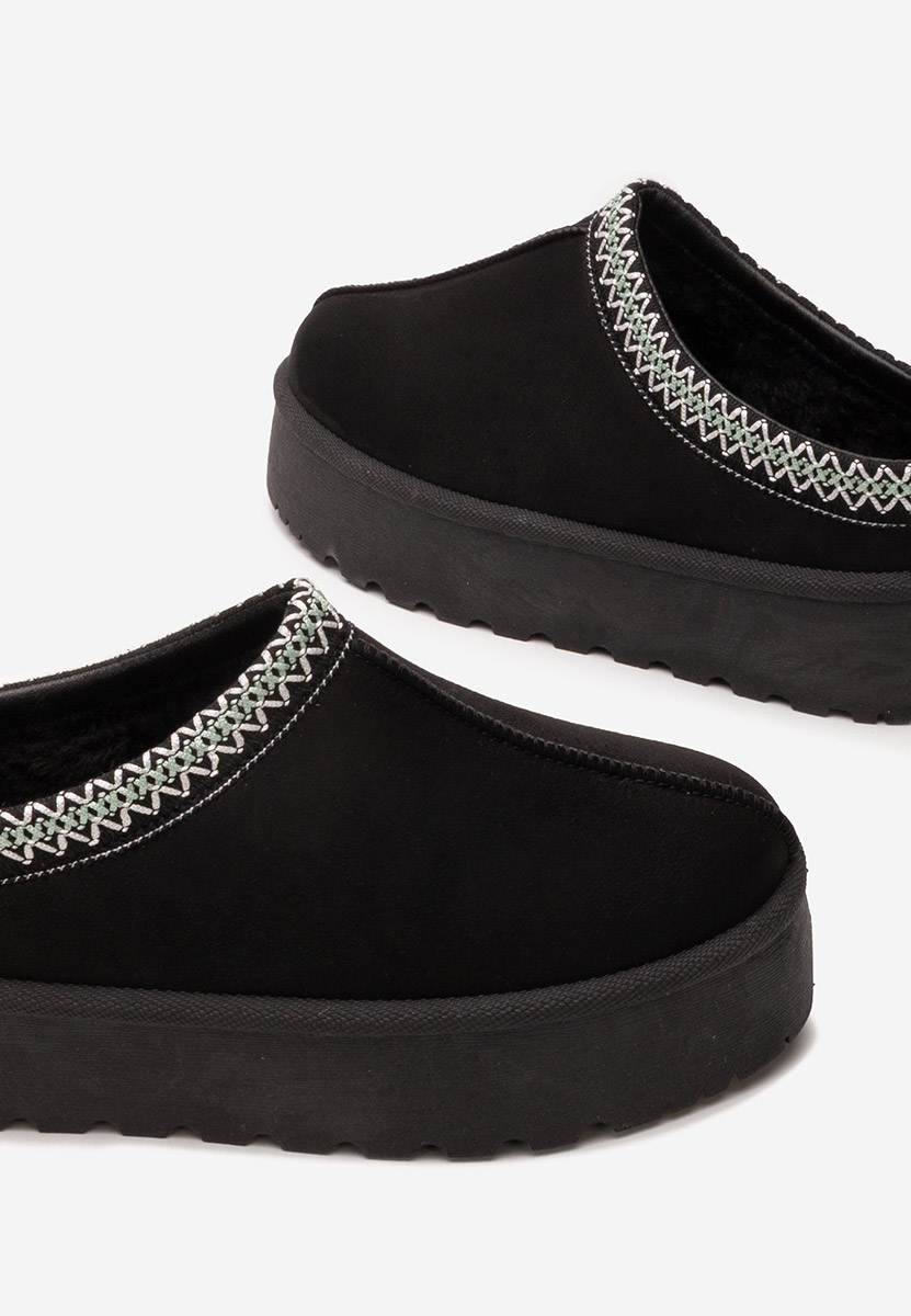 Papuci cu platformă Esmie V5 negri