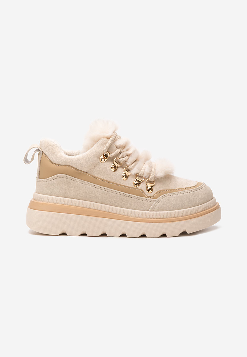 Sneakers dama imblaniti Clavira bej