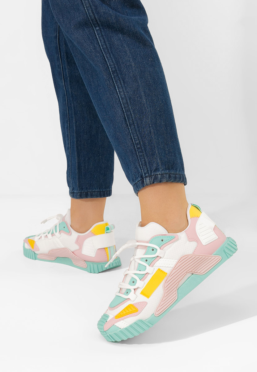 Sneakers dama Calistra multicolori