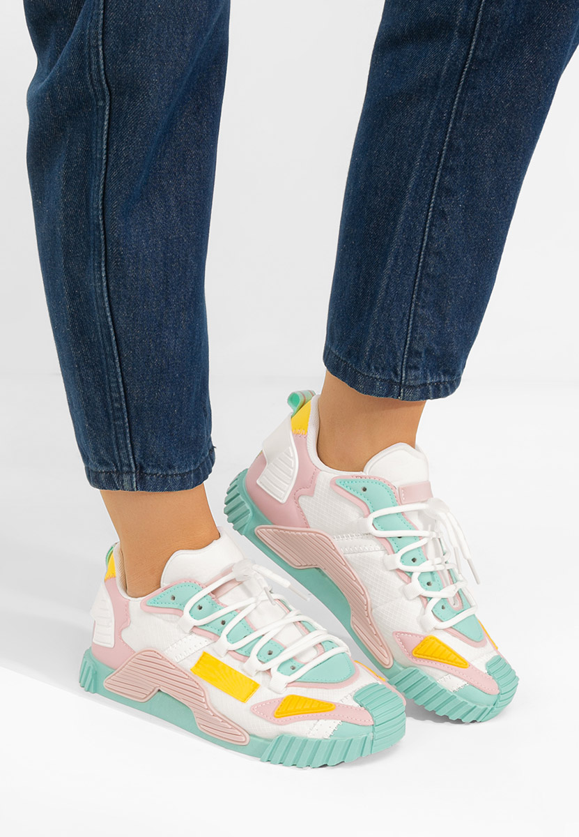Sneakers dama Calistra multicolori
