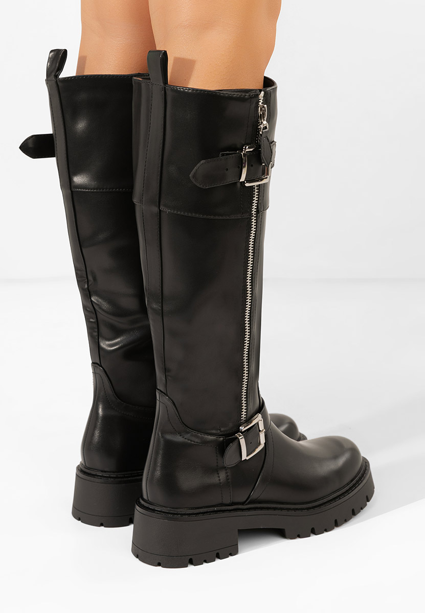 Cizme dama Pavora negre