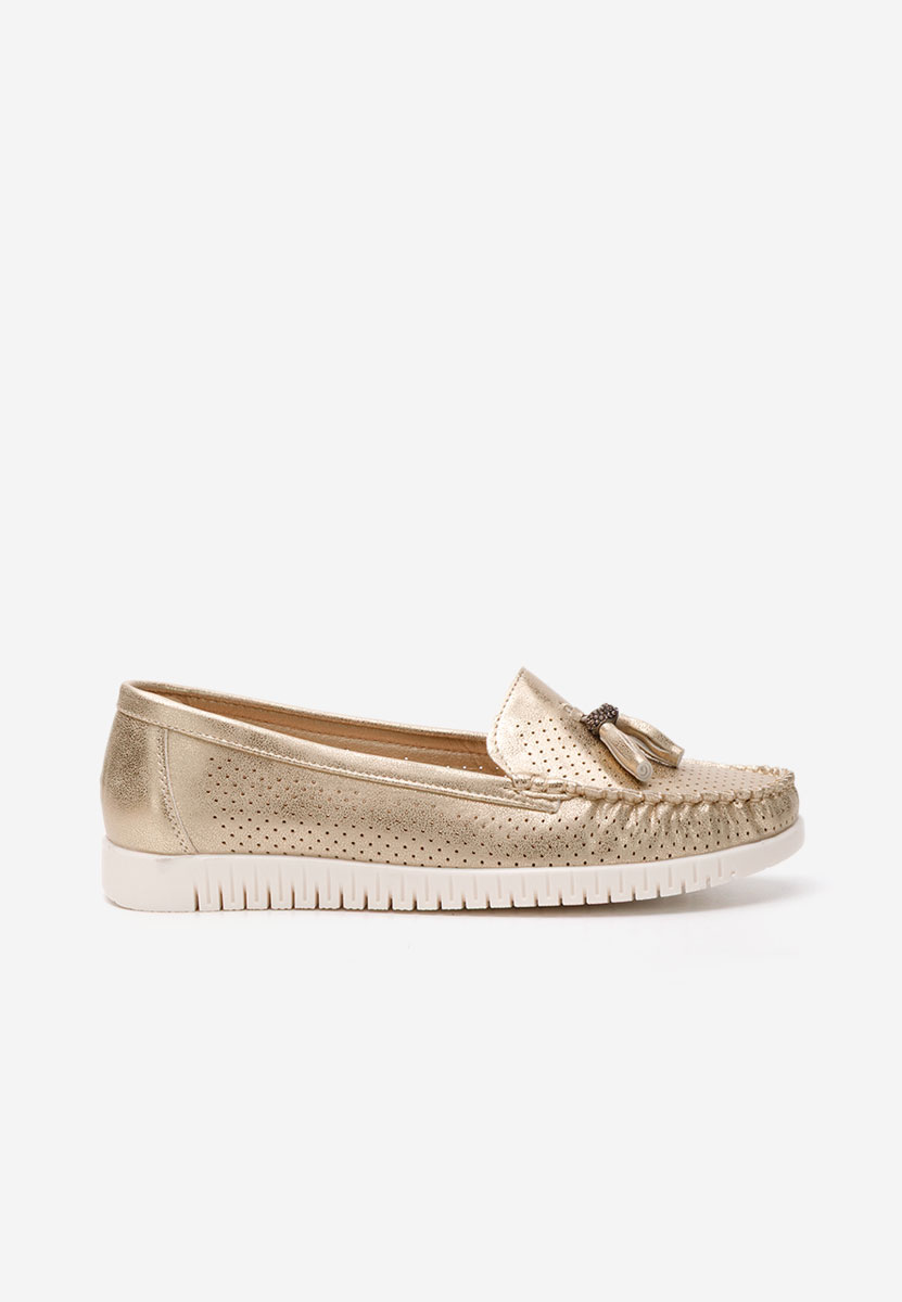 Mocasini dama Sonja V2 aurii