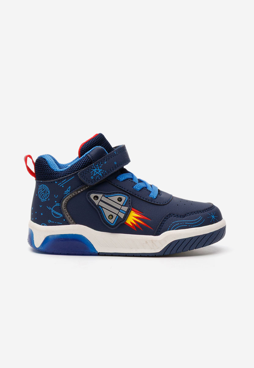 Sneakers baieti Rocket albastri